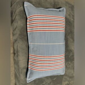 Serena and Lily Blue and Red pillow Cover